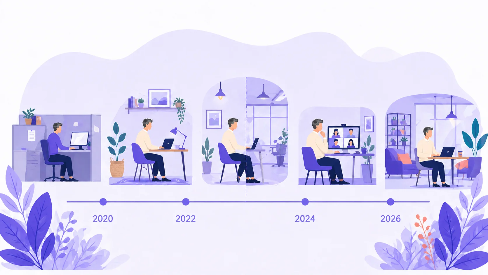 engagement-post-covid hero illustration