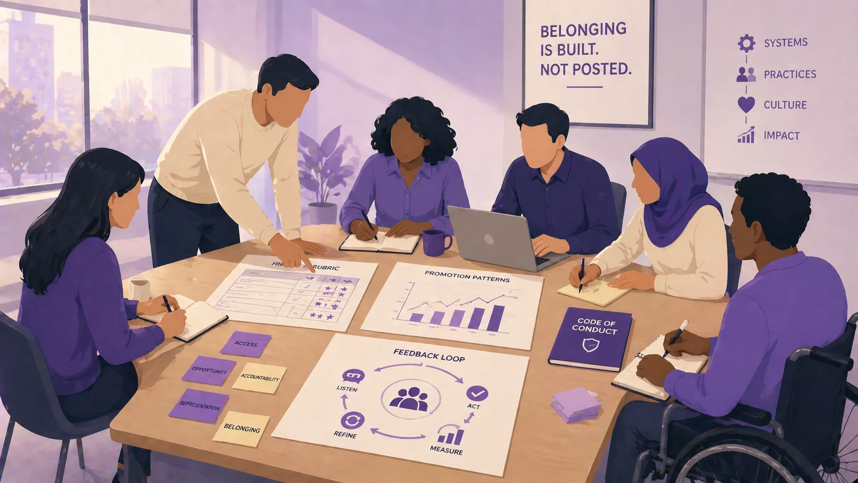 Building belonging from systems